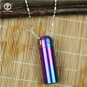 Metal medicine bottle